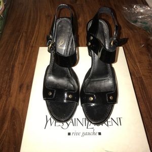 SOLD Yves saint laurent platform sandal