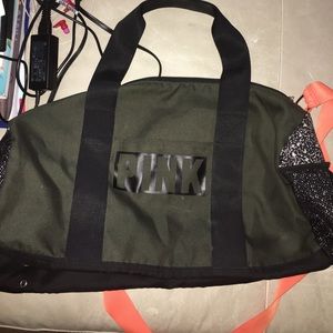 Pink Victoria Secret Campus Duffle Bag