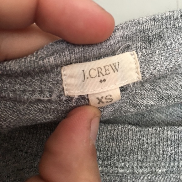 J. Crew gray crew lightweight sweater xs - Picture 4 of 6