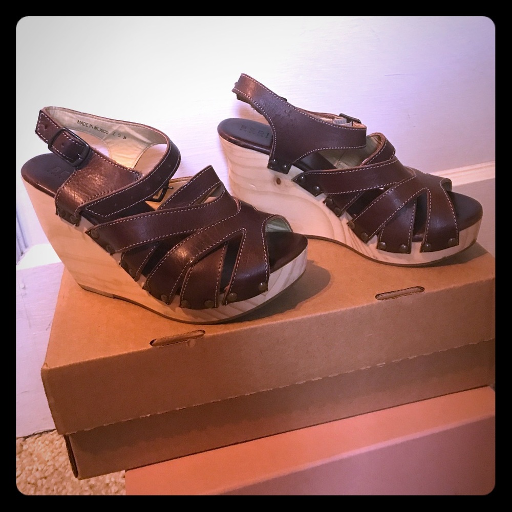 Bed Stu platform sandals