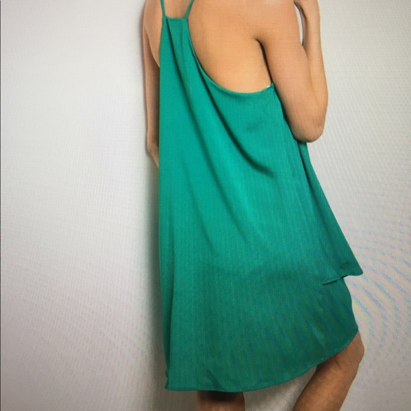 ❗️Last 1! SMALL Emerald Green Tiered Dress - Picture 2 of 4