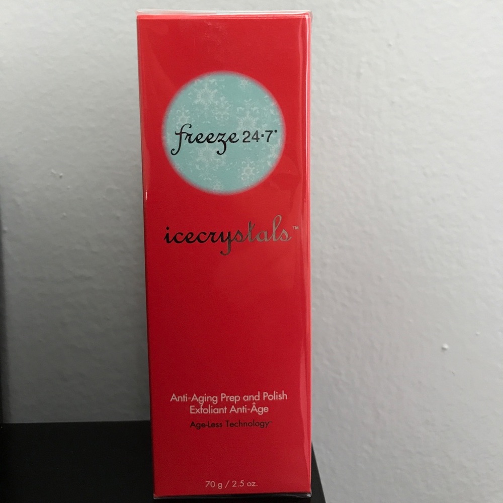 NIB Freeze 24/7 Icecrystals anti-aging exfoliant.