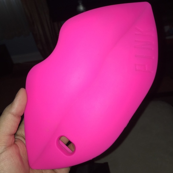 PINK iPhone 6/6s Lips Case - Picture 1 of 5