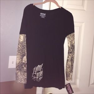 Little Angel tattoo sleeve XXL T-shirt