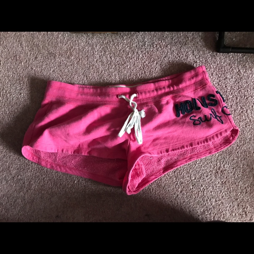 Comfy pink Hollister shorts