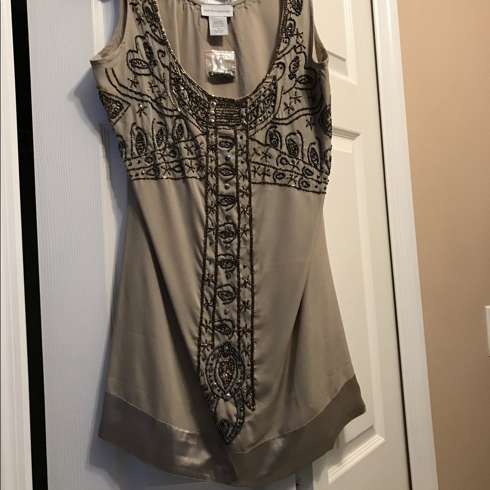 Soft Surroundings Beaded Top