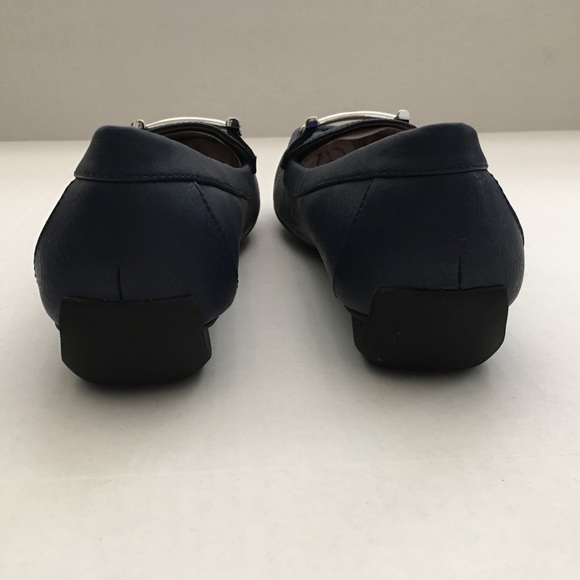 Navy Blue Chaps Loafers - Picture 3 of 3
