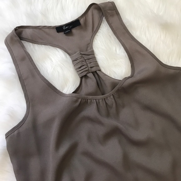 Taupe Halter Top - Picture 1 of 4