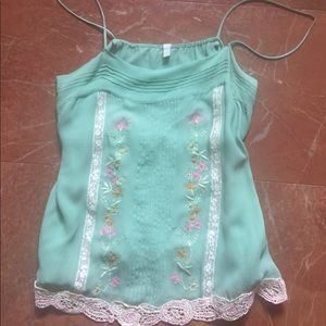 MINT silk camisole
