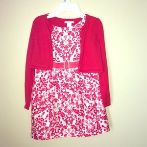 💥SALE! Janie and Jack Dress + Cardigan Set