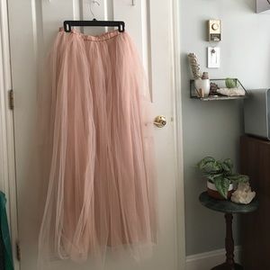 Super fun blush skirt