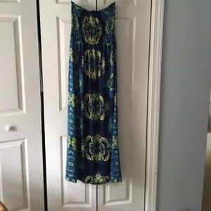 Strapless Maxi Dress