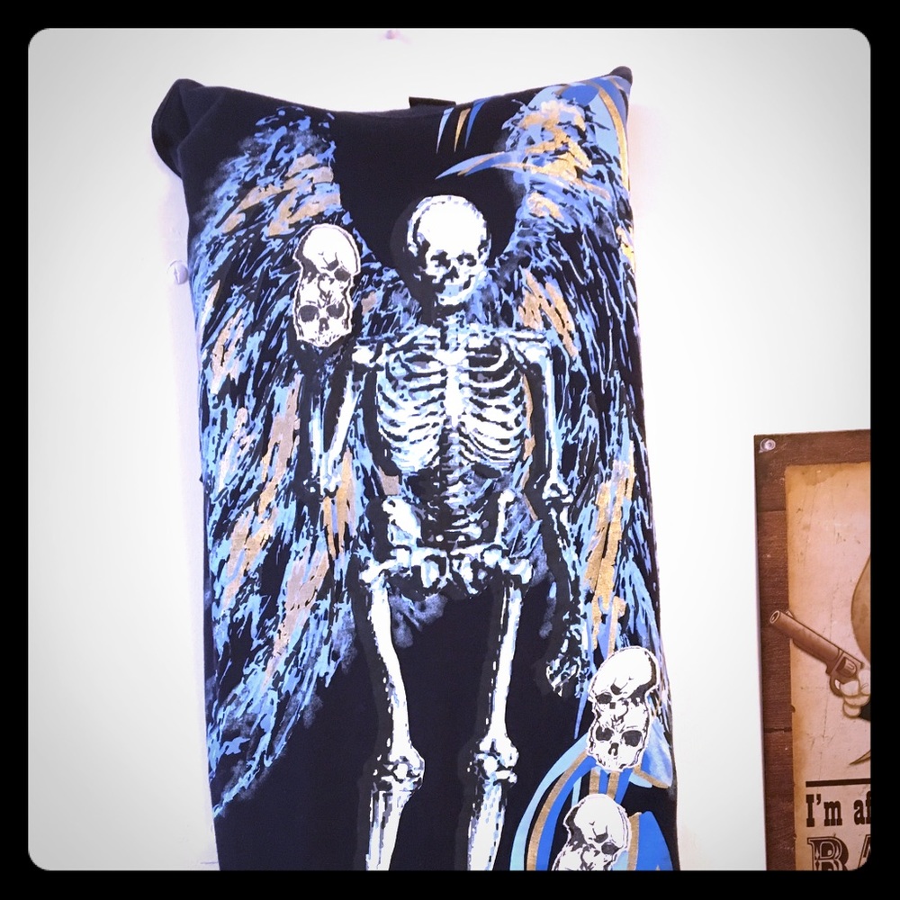 Skeleton T Shirt 💯% Cotton