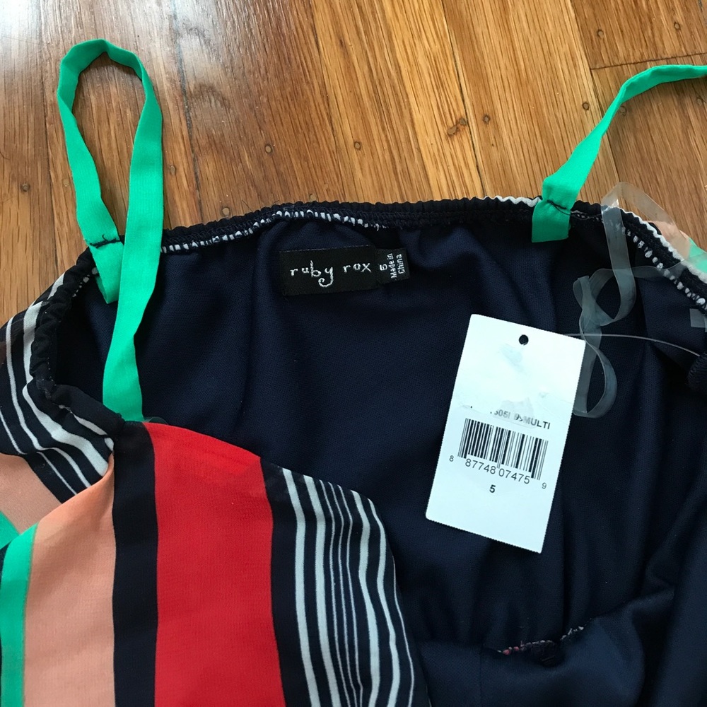 Ruby Rox Striped Maxi Dress - Picture 4 of 6