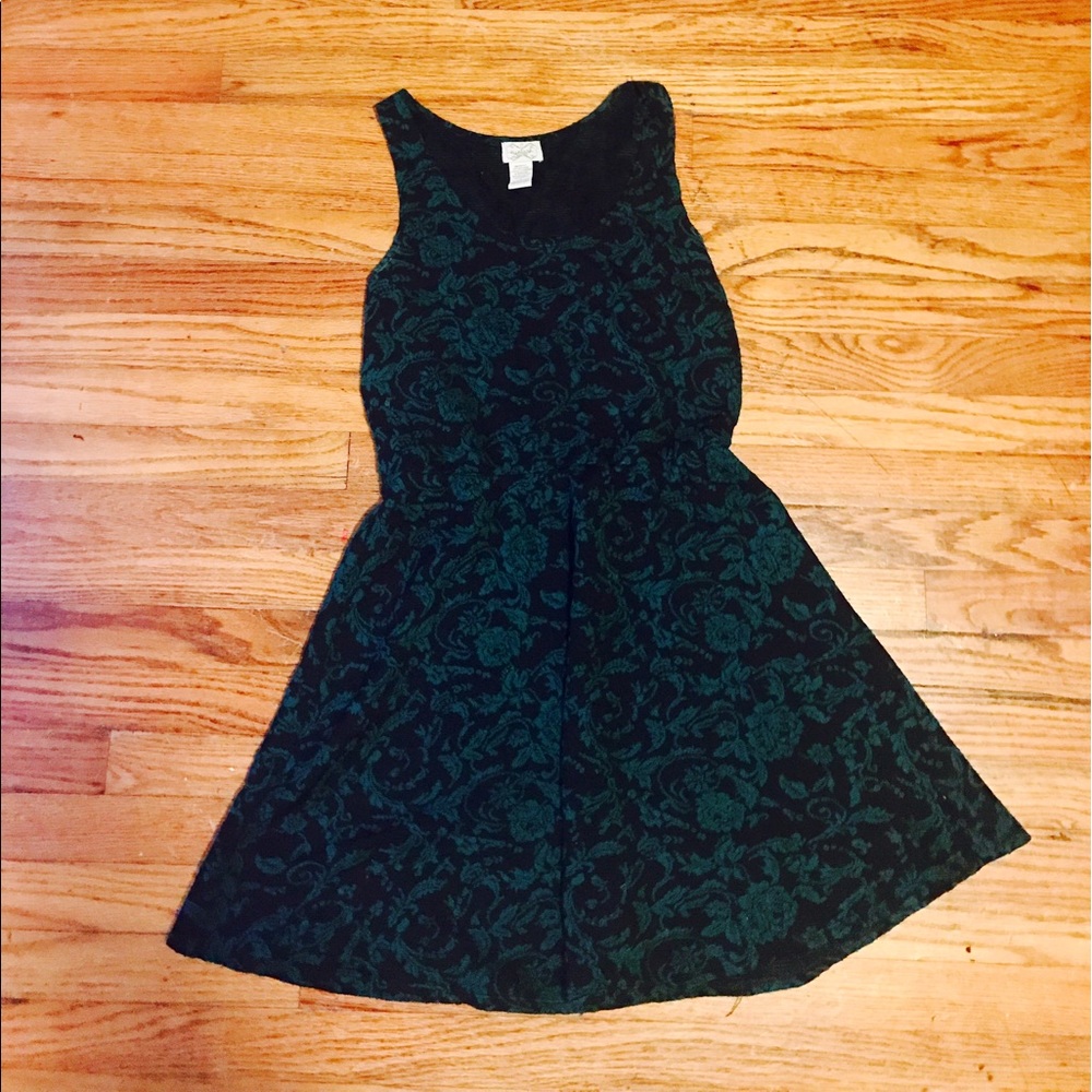 Velvet Skater Dress