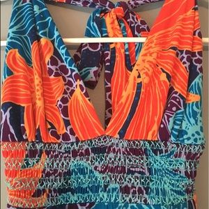 Tropical Maxi Dress
