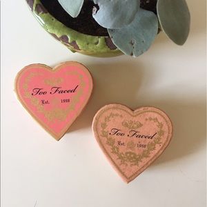 2 Too Faced sweetheart blushes