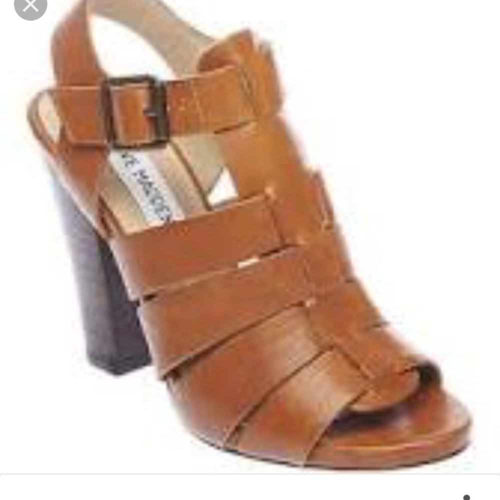 Steve Madden brown heeled sandals
