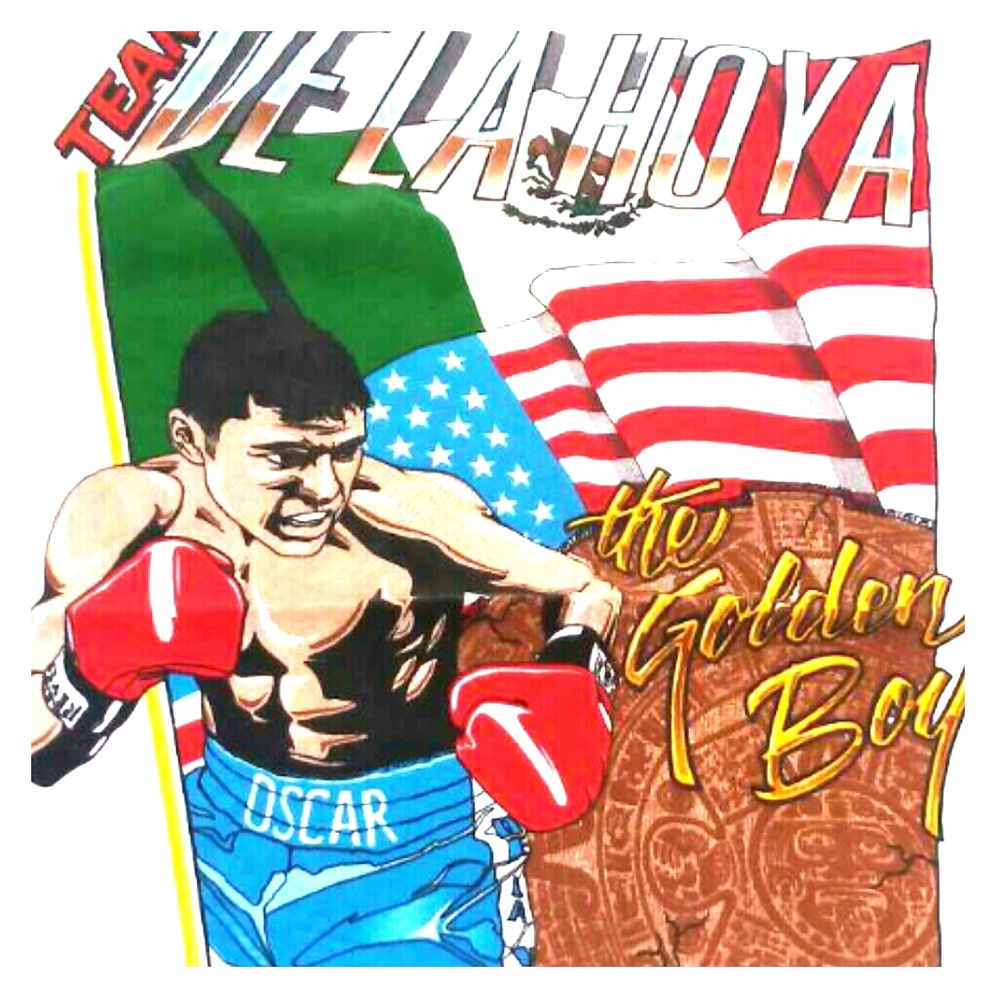 Original shirt from "the Golden Boy " Gym