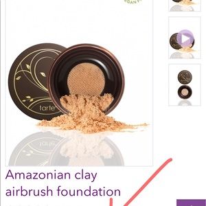 FINAL PRICE DROP! Tarte Clay Airbrush Foundation!
