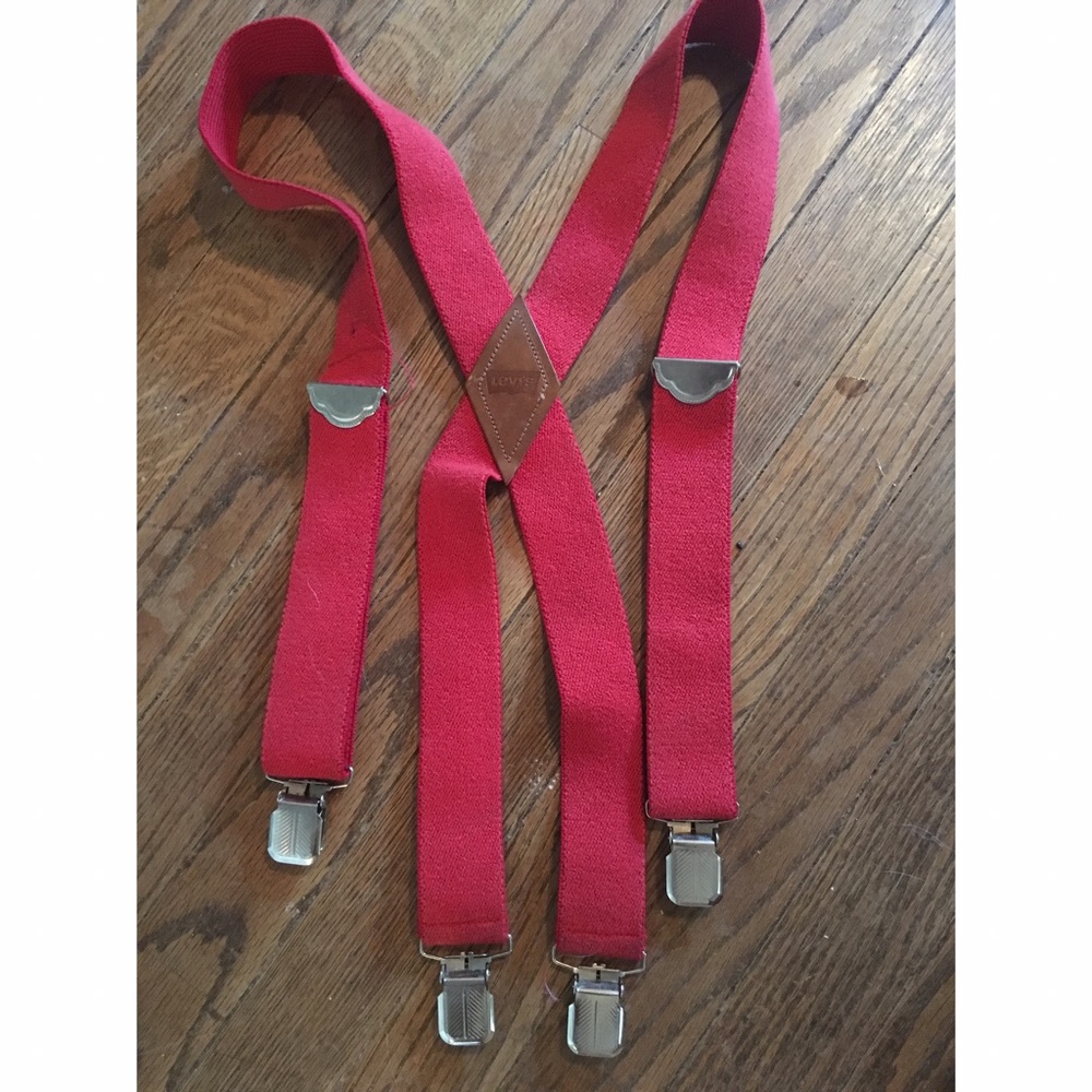 Levi's Red Suspenders