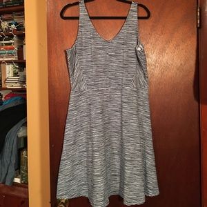 Striped Old Navy Skater dress XL cute summer