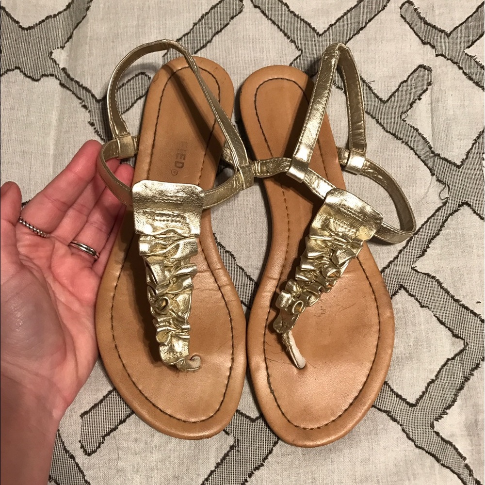 Ruffle Sandals