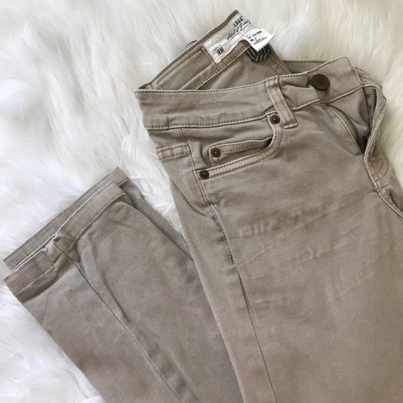 H&M Skinny Jeans Khaki - Picture 1 of 7