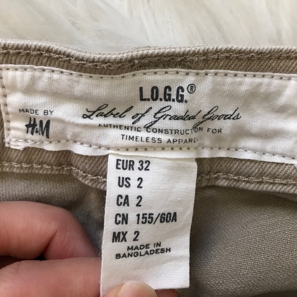 H&M Skinny Jeans Khaki - Picture 6 of 7