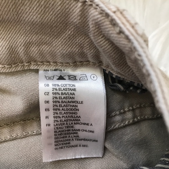 H&M Skinny Jeans Khaki - Picture 7 of 7