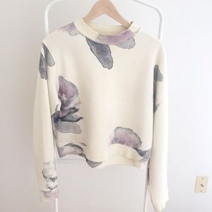 ACNE Studio floral sweatshirt