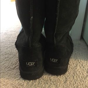 Tall black uggs