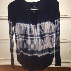 Tie Dye Long Sleeve Top