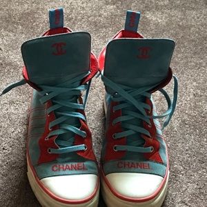 Vintage, Chanel high top tennis