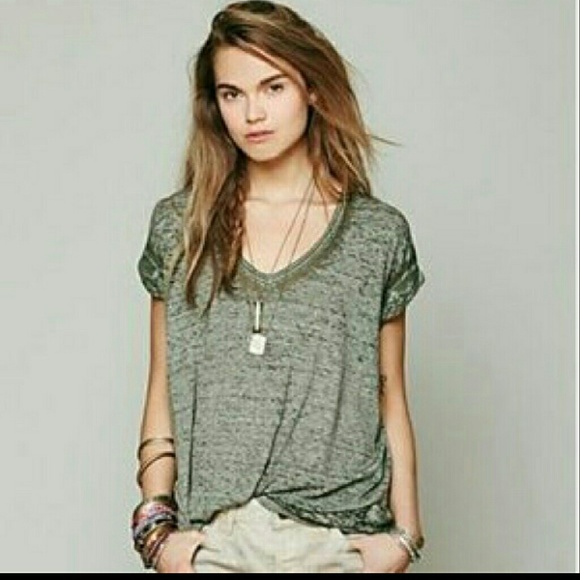 Free People Tops - NWOT Free People Keep Me Tee Shirt