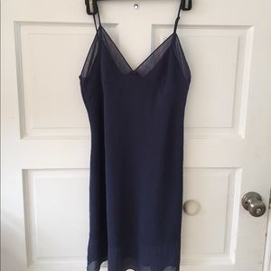 Navy slip nighty