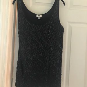 Old navy sequined tank top