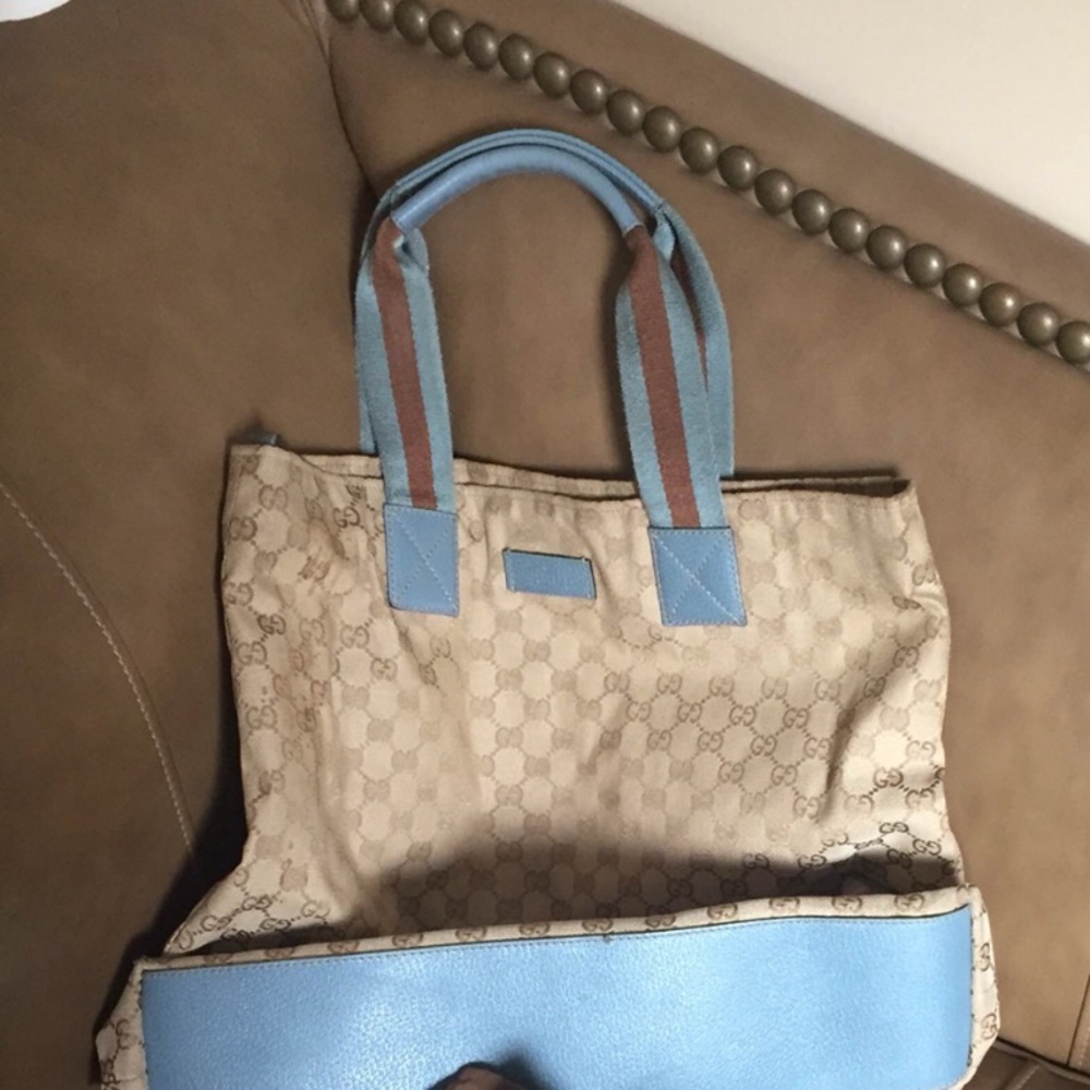 Authentic Large Gucci Tote