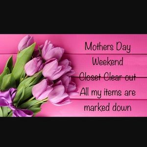 Closet Clear Out 10% or more off all my items