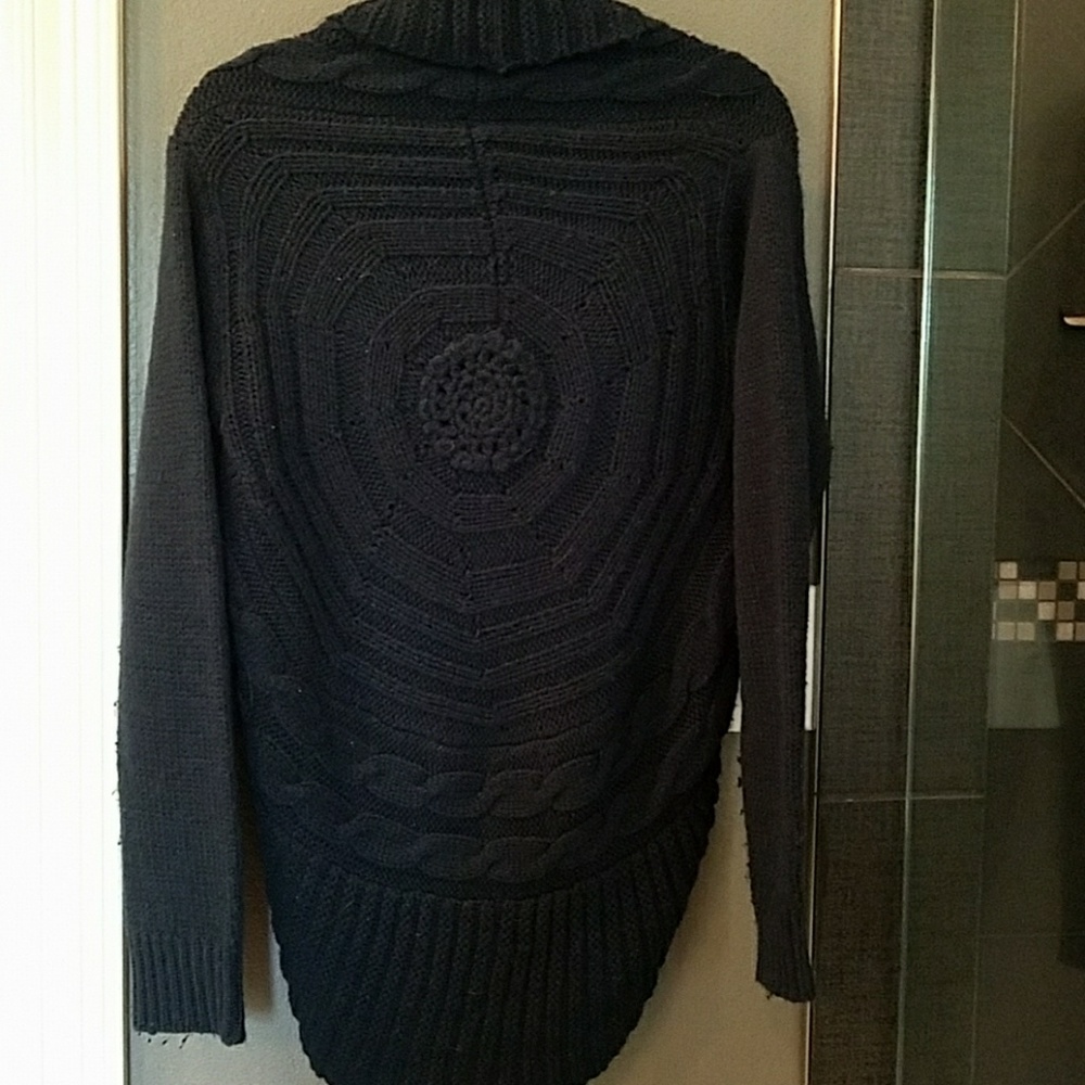 Rosette back cardigan