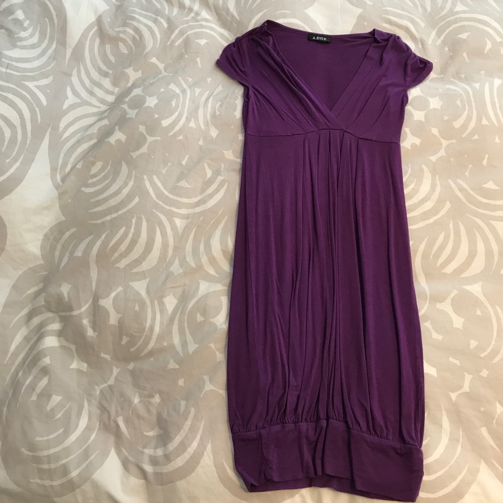 Purple dress