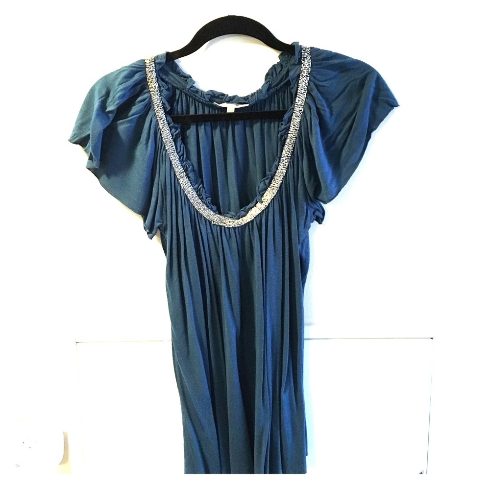 CLEARANCE! - Matty M - XS - beaded neck top