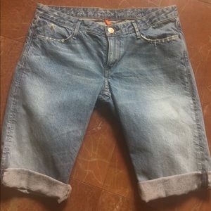 Earnest Sewn Low Rise Crop Jeans