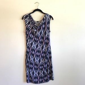 Ann Taylor cowl neck sleeveless dress.