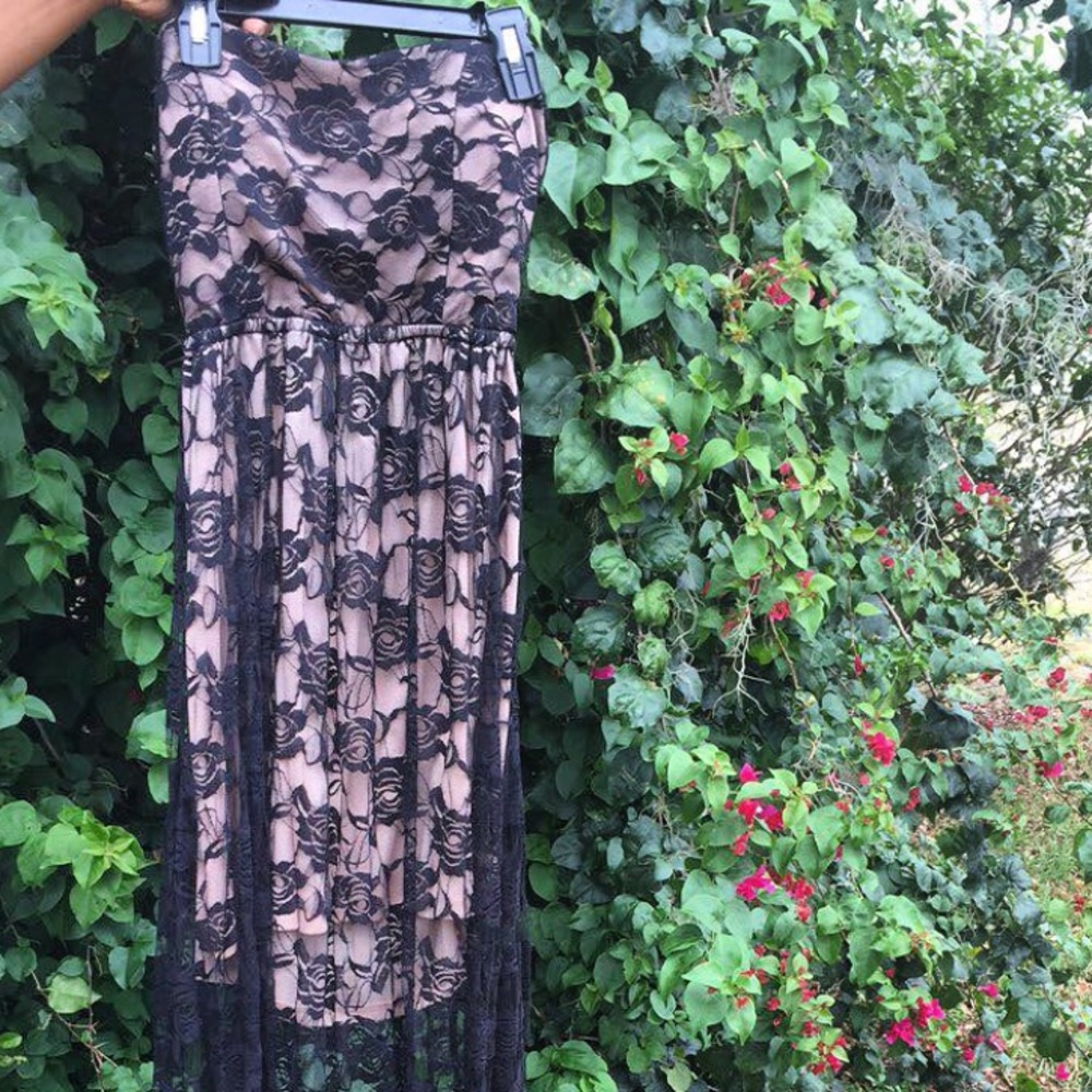 JUMP Black Lace Dress