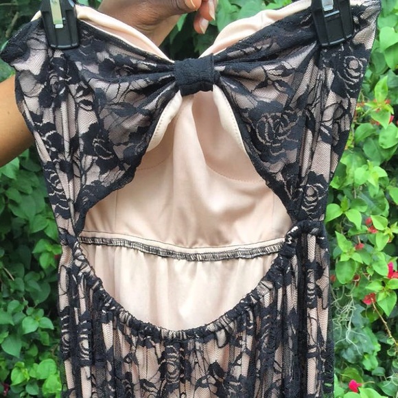 JUMP Black Lace Dress - Picture 2 of 3