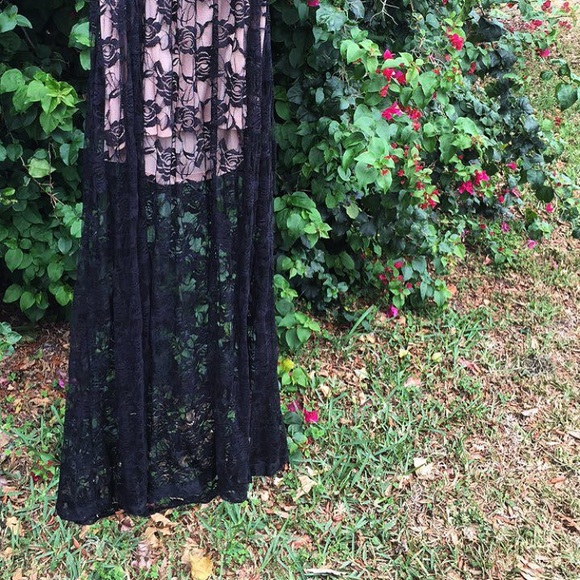 JUMP Black Lace Dress - Picture 3 of 3
