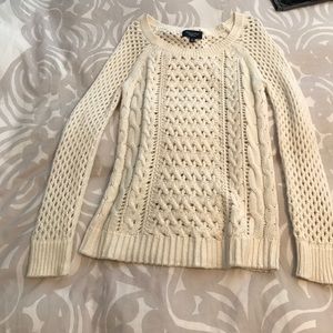 Cream sweater