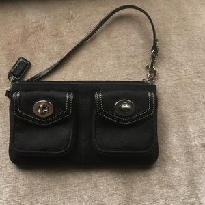 LAST DAY LISTED Vintage Coach Wristlet