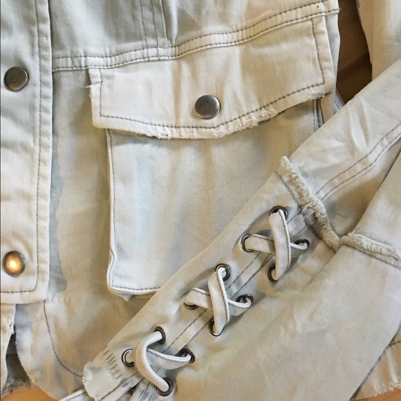 Free People ruffle jacket - Picture 4 of 4